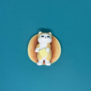 Mofusand cute chubby Cat on pancake Bun series vol.03 Miniature blind bag item